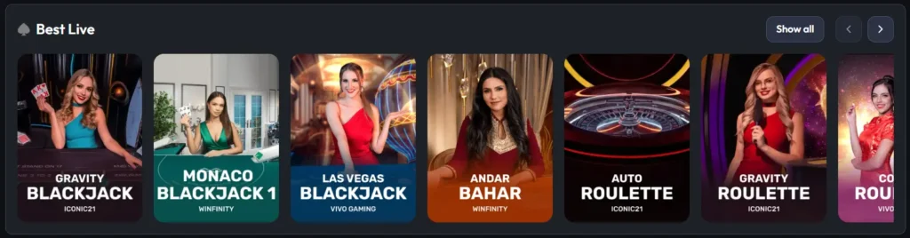 ReelsON Live Casino